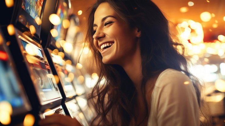 Antarmuka permainan Spadegaming dengan kontrol taruhan dan informasi pembayaran